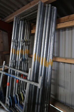 Stort parti stillads 