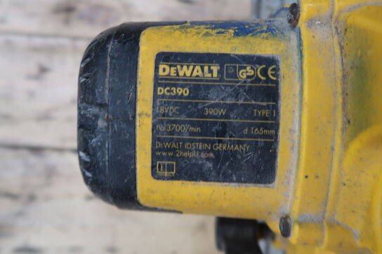 Akku rundsav, Dewalt DC390