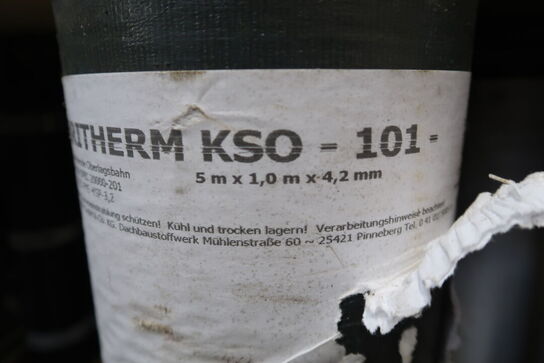 13 ruller Duritherm KSO 101 tagpap 1x5 M