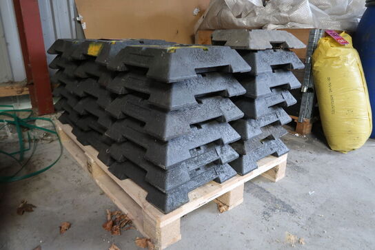 36 stk. Fødder til afspærringscylinder