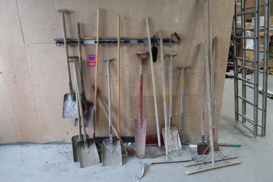 Stort parti redskaber 