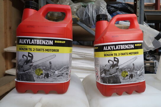 Station med diverse væsker 