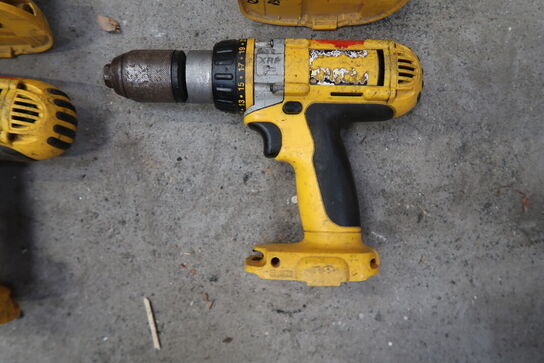 6 stk. DeWalt akku boremaskiner 
