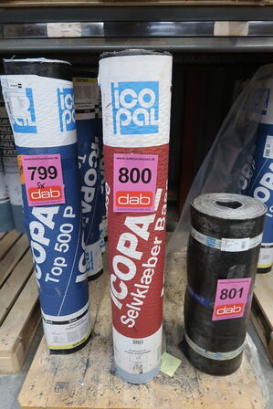 Icopal Tagpap Base Selvklæber 1,0 X 7,5 M