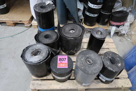 9 ruller ass. Tagpap 