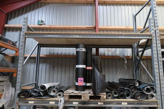 Stort parti tagpapruller i anbrud 