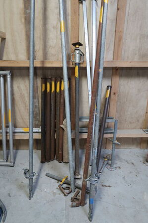 Stort parti stillads 