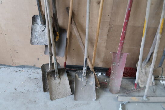 Stort parti redskaber 