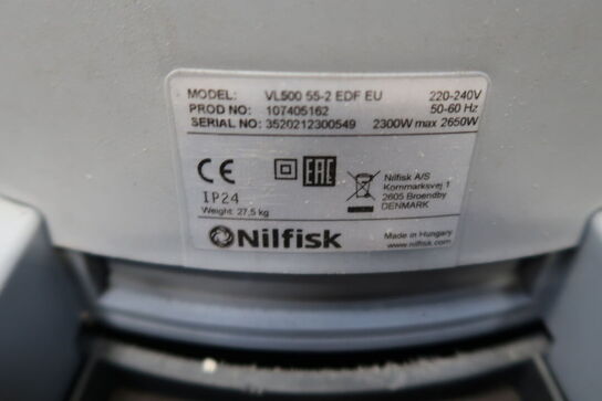 Nilfisk VL500-75B Våd-/tørsuger