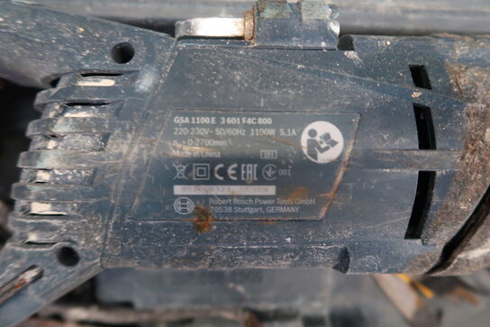 Bajonetsav, Bosch GSA 1100 