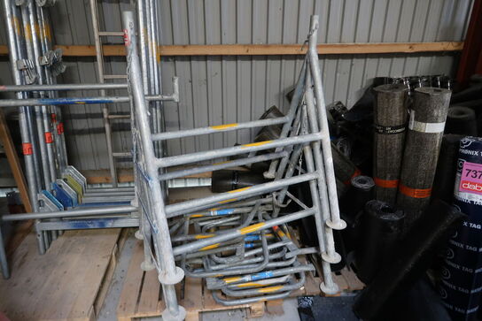 Stort parti stillads 