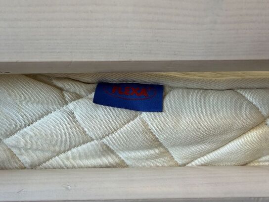 Børneseng med rutsjebane FLEXA