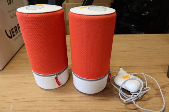 2 stk. Bluetooth højtalere LIBRATONE Zipp med 1 stk. lader