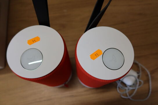 2 stk. Bluetooth højtalere LIBRATONE Zipp med 1 stk. lader
