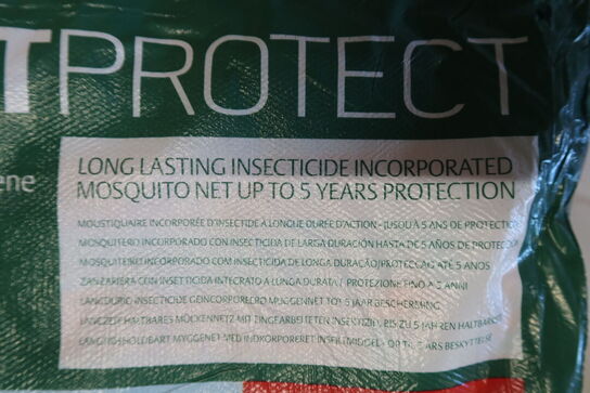 10 stk. Myggenet 2 Pers. 190W x 180L x 150H cm.