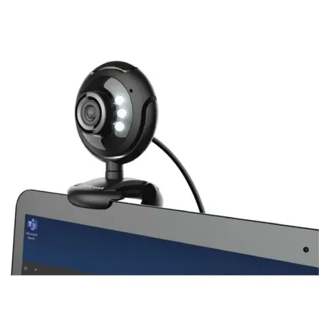 6 stk. trust webcam spotlight pro sort(ubrugt)