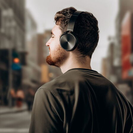 3 stk. on-ear hovedtelefoner(ubrugt)