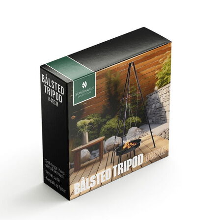 Bålsted tripod ø49cm(ubrugt)