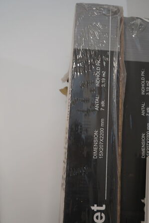 3 pakker gulvplanker MOLALOC Limfri Parket