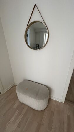 Puf + Rundt Spejl