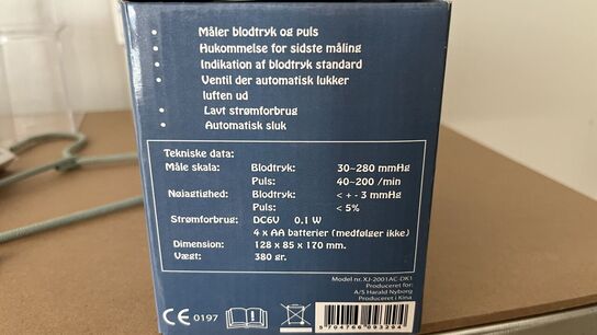Blodtryksmåler SEAWAY