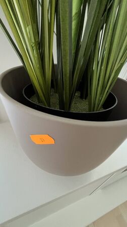 Blomsterkrukker + Vaser  m. indhold