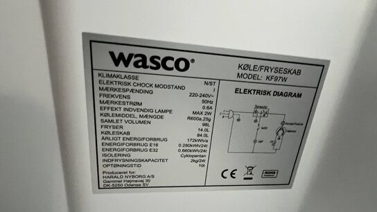 Køle- fryseskab WASCO KF97W