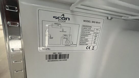 Mini Køleskab  ScanCool SKS 56 A+