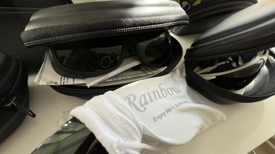 6 Par Beskyttelsesbriller ELIPSE, RAINBOW
