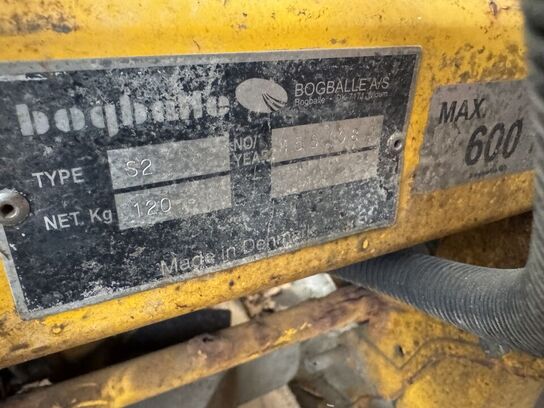 Spreder, bøgballe 158/08 600 kg. 