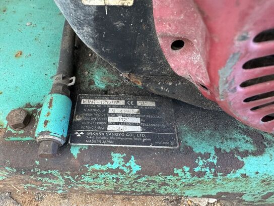 Pladevibrator, Mikasa MVH-120 GA (LÆS BESKRIVELSE)
