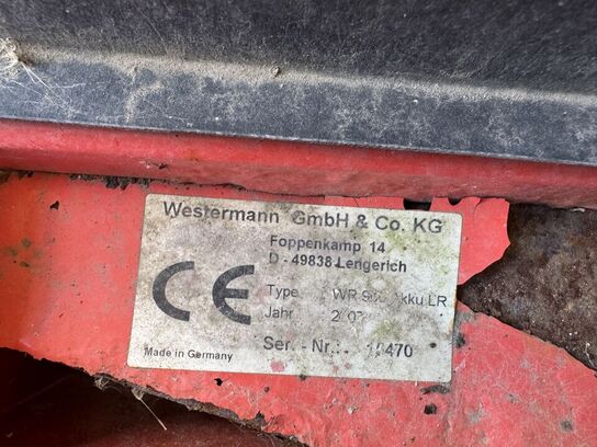 Radial fejemaskine, Westermann WR