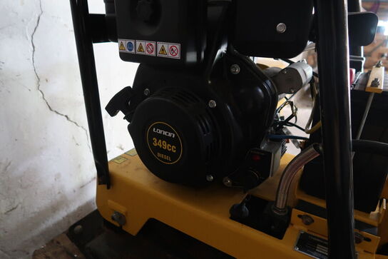 Pladevibrator, Barnards RT220 349 cc