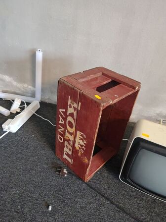 Blandet parti vintage effekter