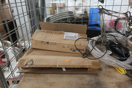 Fotolys, lampe, fedtsprøjte m.m 