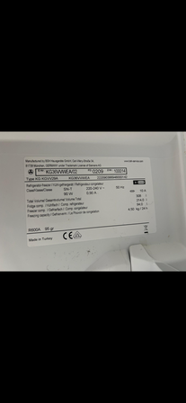 Siemens - køle/fryseskab