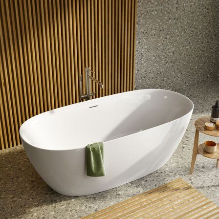 OUTLET Genoa Oval fritstående kar 1700x800mm