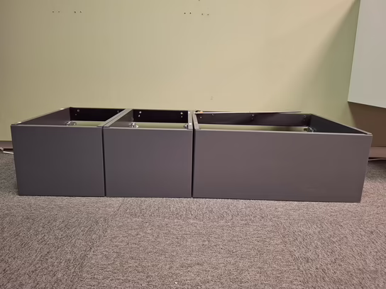 Grå Vaskeskab til bordplade montering