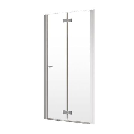 Ny Strømberg Noma 180 nichefoldedør, 900mm højre x 2m 6mm klar glass.