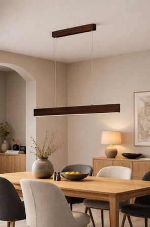 Eglo climene led langbords pendel træ 117,5 cm(ubrugt)