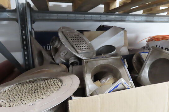 Palle med diverse gulvafløb