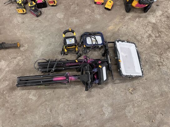 4 stk arbejsdslamper