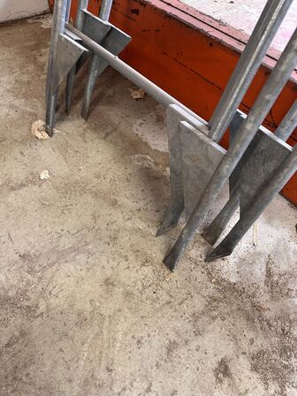 5 stk byggeplads skilte