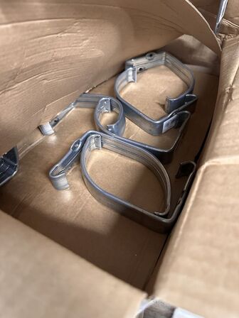 Kasse med 25 stk konsoljern 