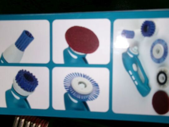 Rengøringsbørste batteridreven QUIGG