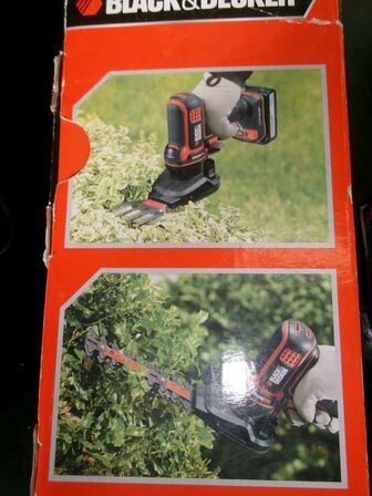2 stk. tilbehør t/batteridrevet værktøj BLACK & DECKER
