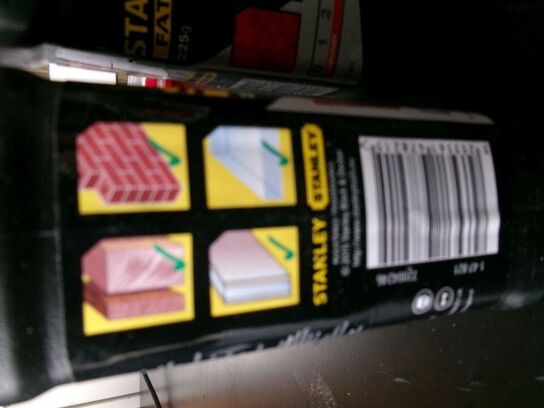 4 stk kridtpulver t/kridtsnor, sort STANLEY FatMax