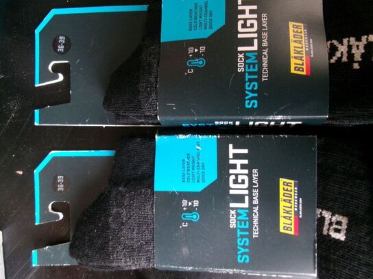 2 sæt såler, 2 sæt strømper