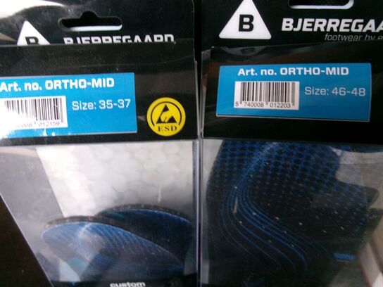 2 sæt såler, 2 sæt strømper