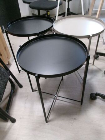 3 stk bakkeborde IKEA Gladom